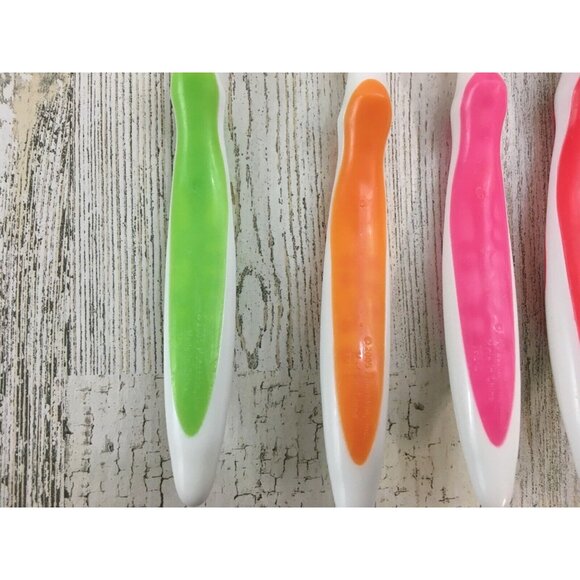 Munchkin Lot of 5 Soft Tip Baby Infant Spoons Plastic - Picture 10 of 11